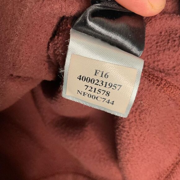 The North Face Pullover Men XXL Caramel Brown 1/4 Zip‎ Fleece Hiking Outdoors - Picture 5 of 10